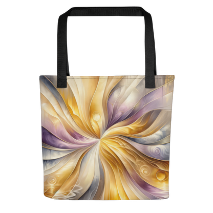 Abstract Art Tote Bag: Reflections of Gratitude