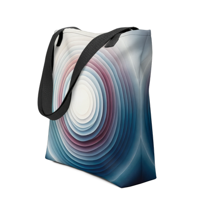 Abstract Art Tote Bag: Echoes of Emergence