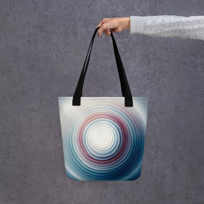 Abstract Art Tote Bag: Echoes of Emergence