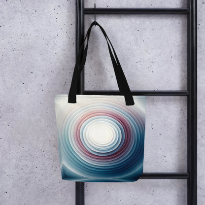 Abstract Art Tote Bag: Echoes of Emergence