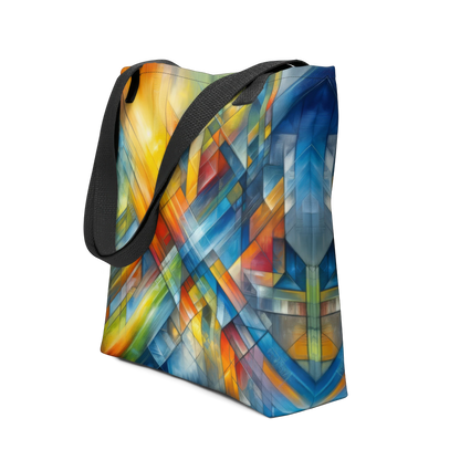 Abstract Art Tote Bag: Threshold of Integration