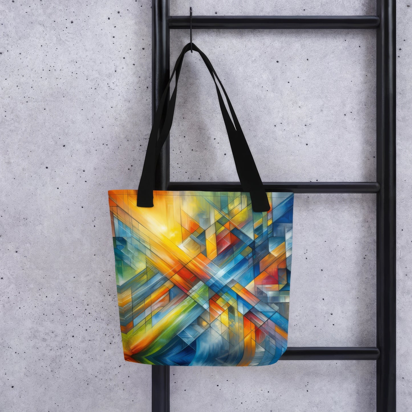 Abstract Art Tote Bag: Threshold of Integration