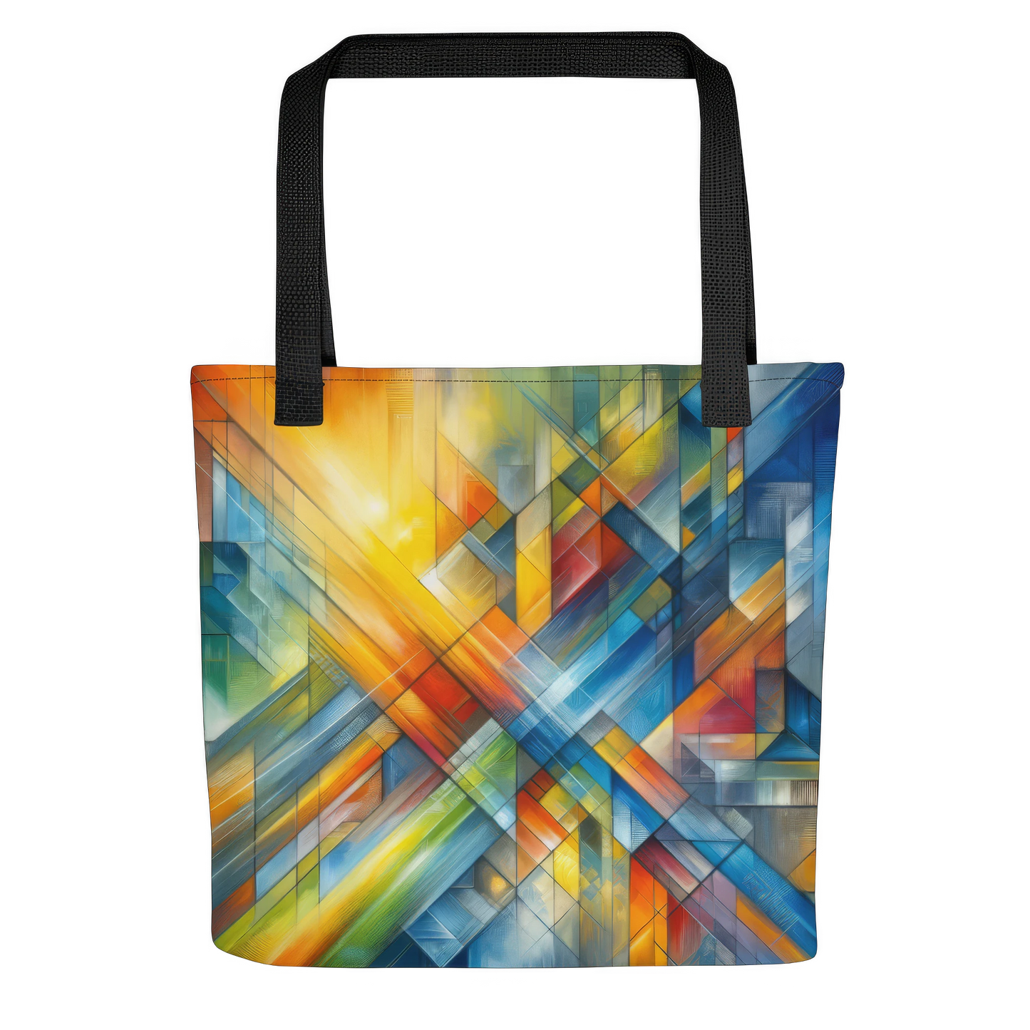 Abstract Art Tote Bag: Threshold of Integration