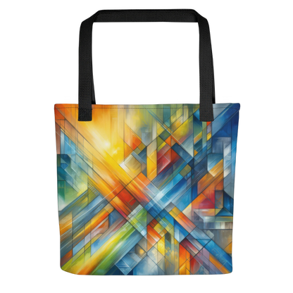 Abstract Art Tote Bag: Threshold of Integration