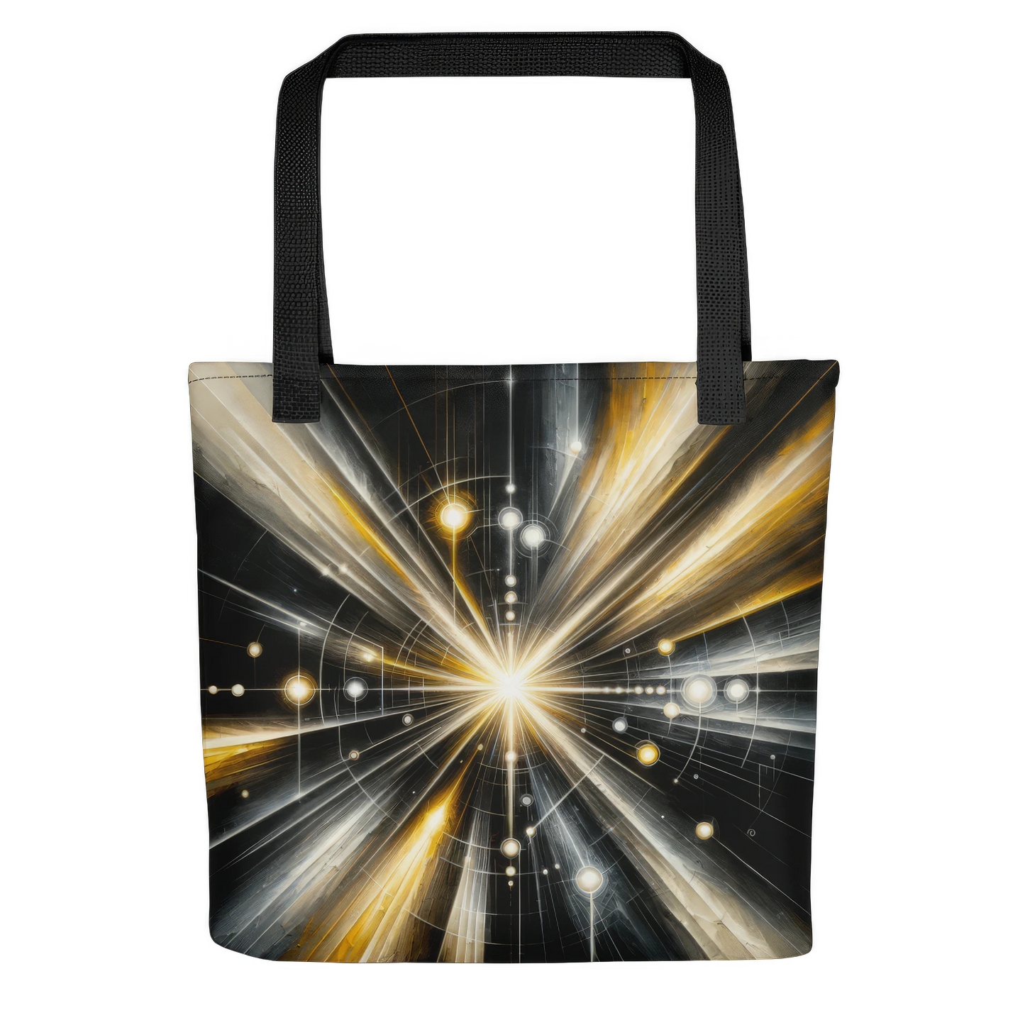 Abstract Art Tote Bag: Legacy of Light