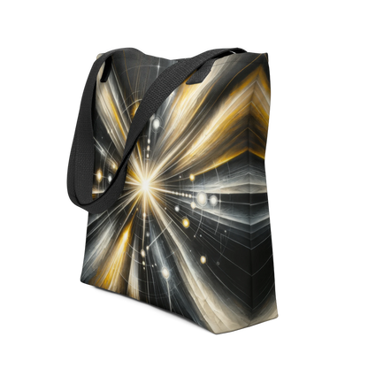 Abstract Art Tote Bag: Legacy of Light