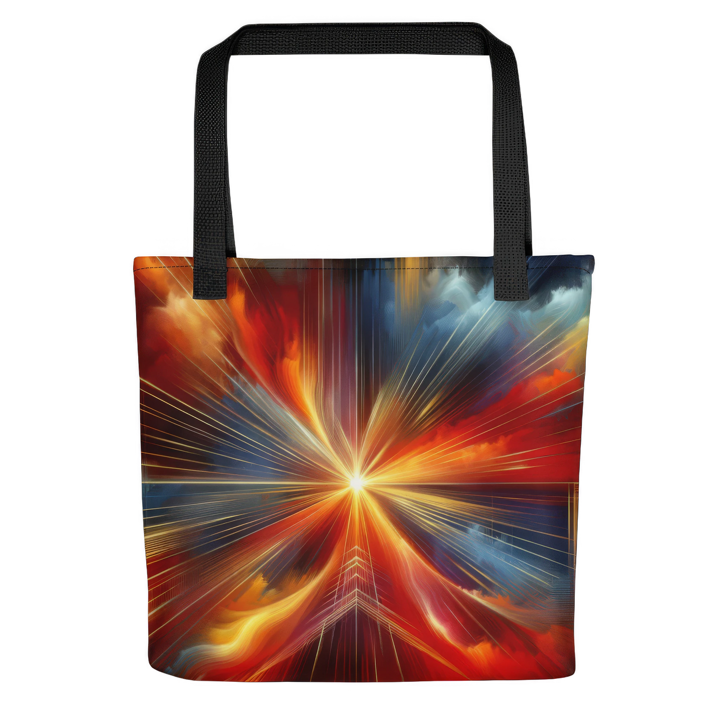 Abstract Art Tote Bag: Momentum of Purpose