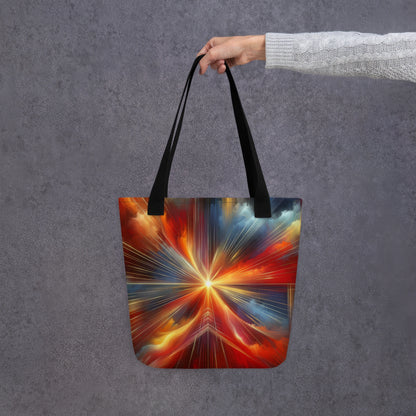 Abstract Art Tote Bag: Momentum of Purpose