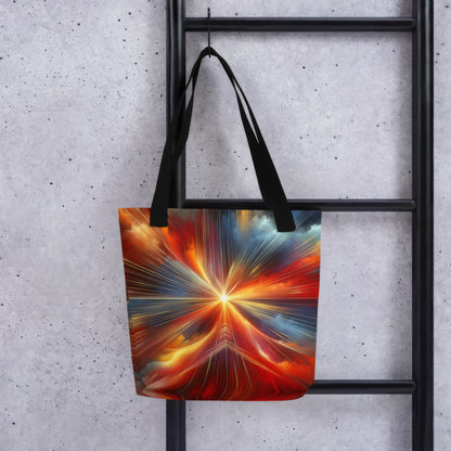 Abstract Art Tote Bag: Momentum of Purpose