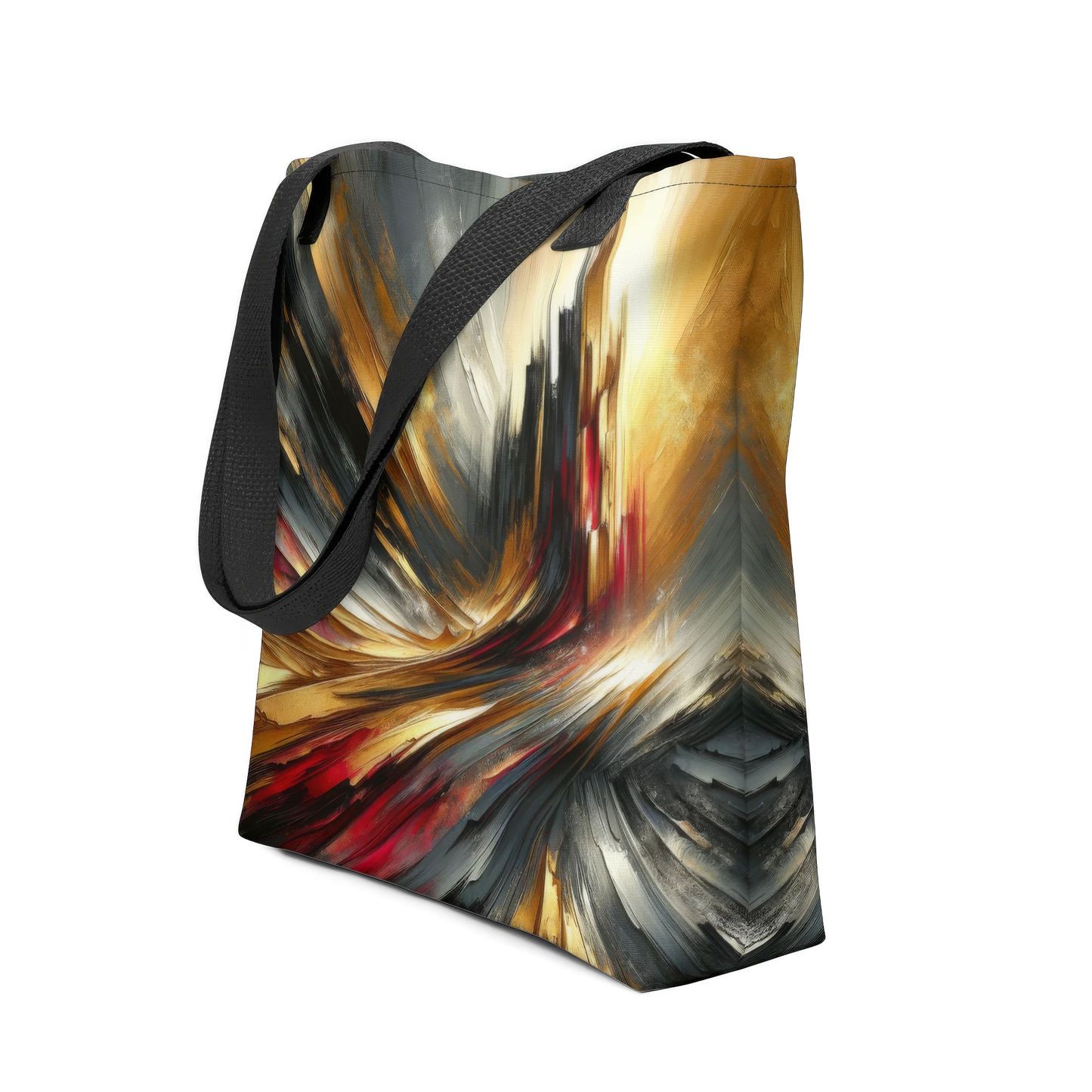 Abstract Art Tote Bag: Empowerment Essence