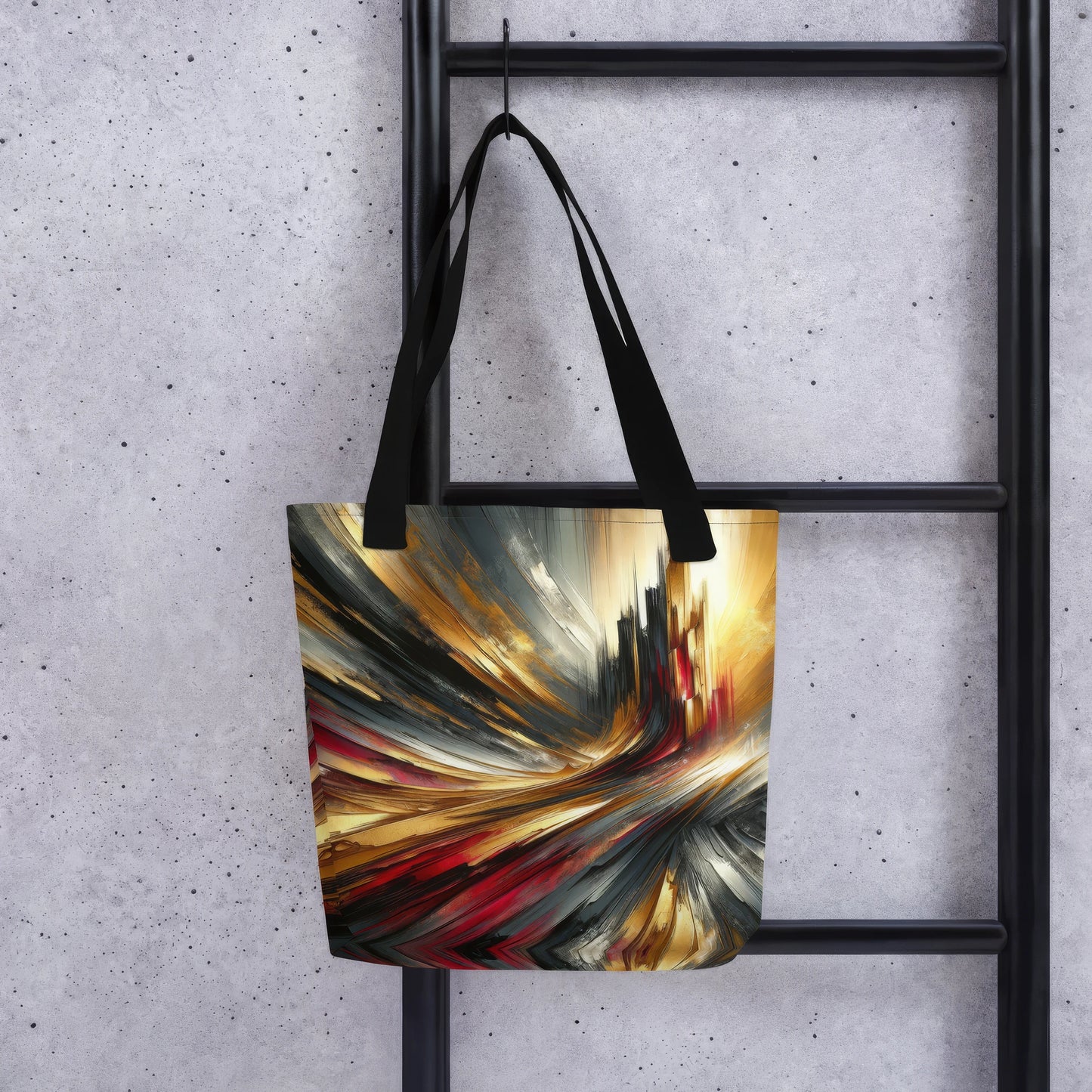 Abstract Art Tote Bag: Empowerment Essence