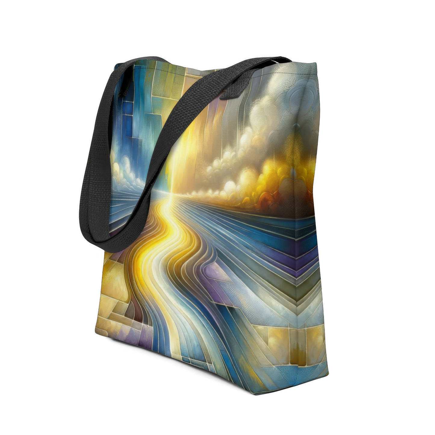 Abstract Art Tote Bag: Enlightened Path