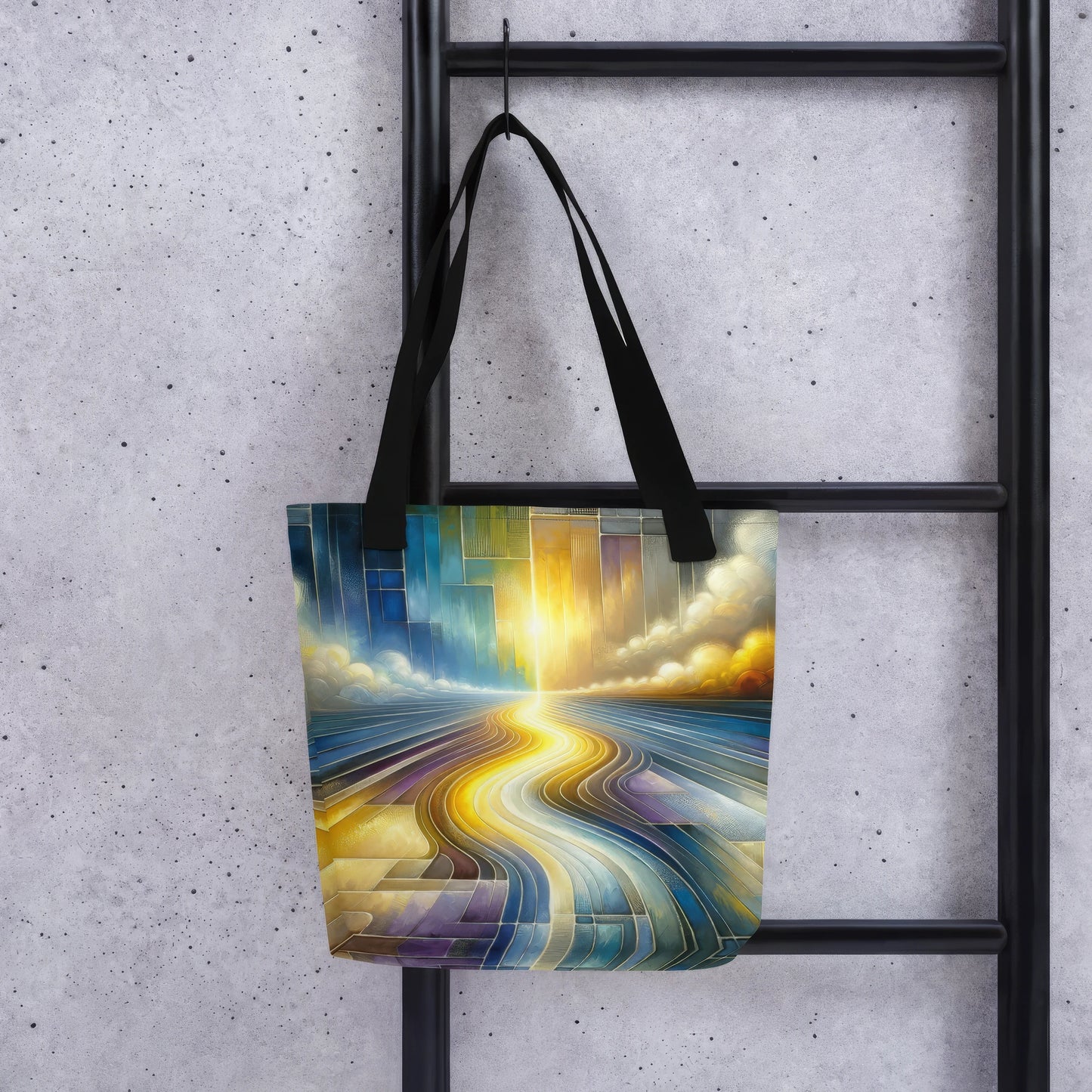 Abstract Art Tote Bag: Enlightened Path