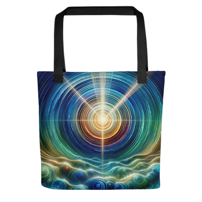 Abstract Art Tote Bag: Legacy's Resonance