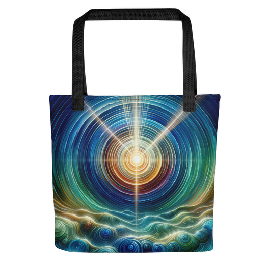 Abstract Art Tote Bag: Legacy's Resonance