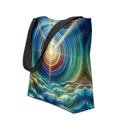 Abstract Art Tote Bag: Legacy's Resonance