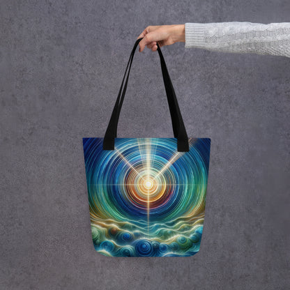 Abstract Art Tote Bag: Legacy's Resonance