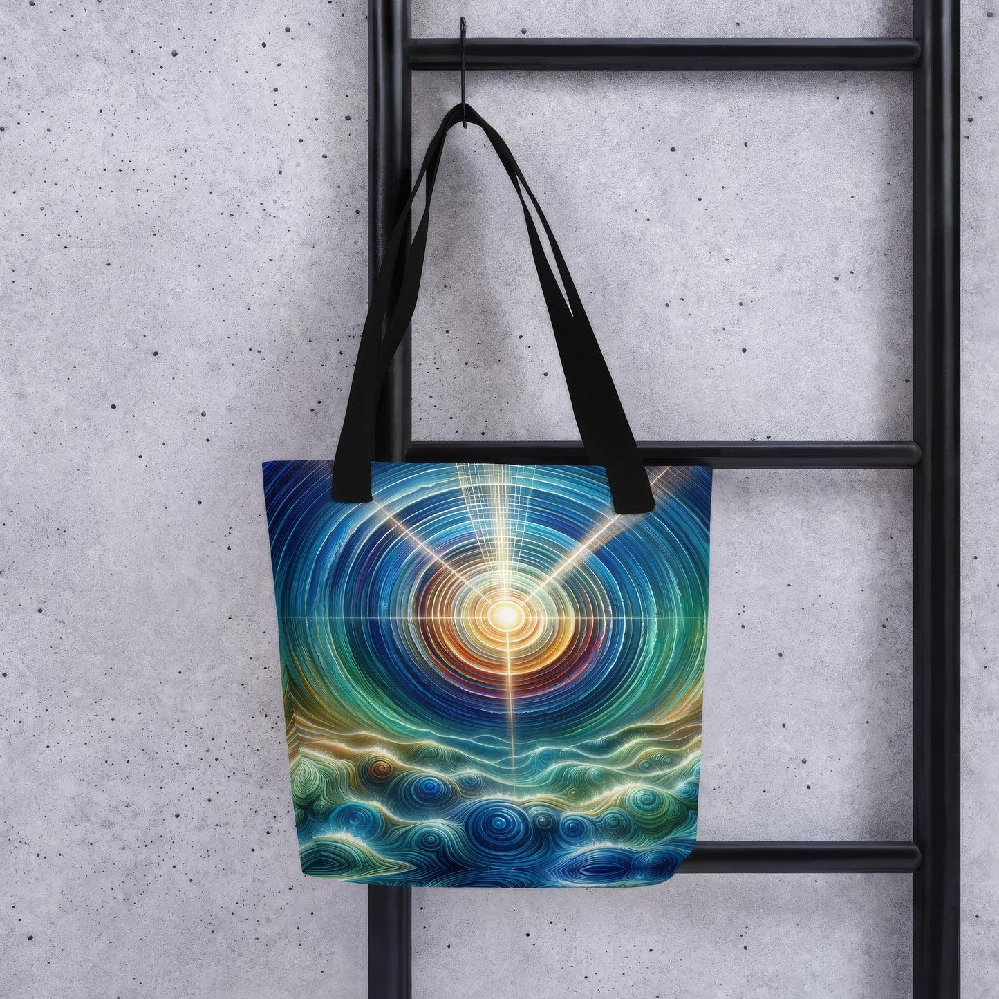 Abstract Art Tote Bag: Legacy's Resonance