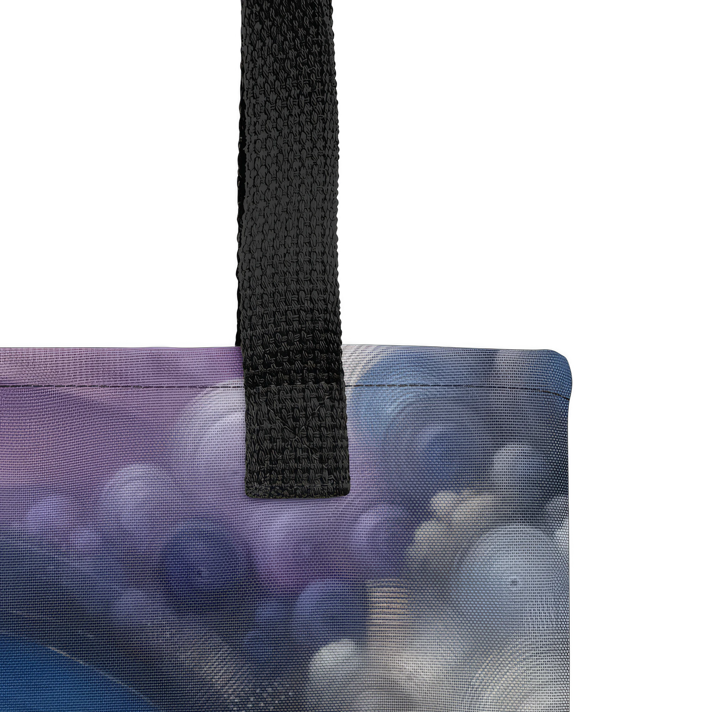 Abstract Art Tote Bag: Introspective Infinity