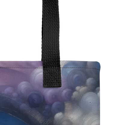 Abstract Art Tote Bag: Introspective Infinity