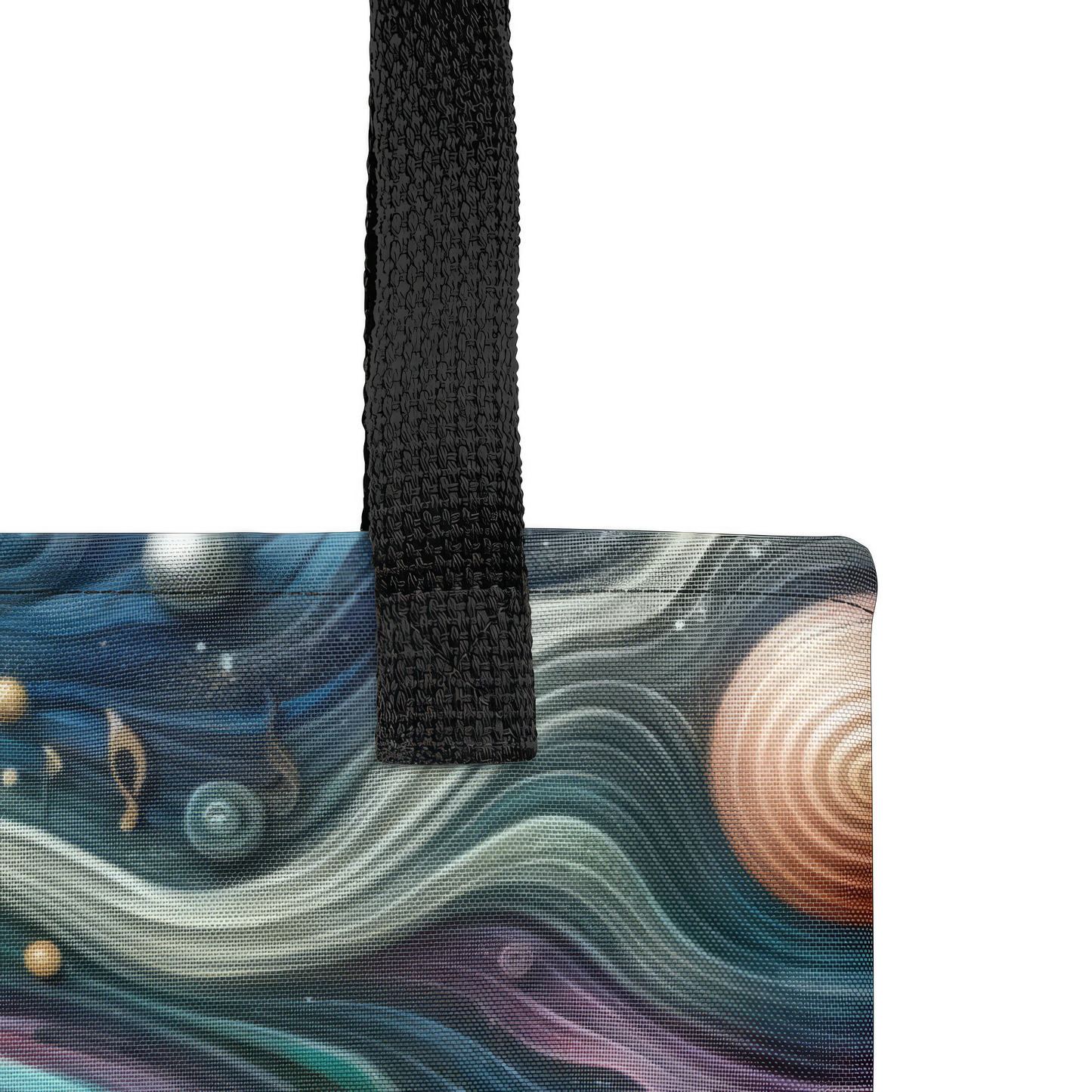 Abstract Art Tote Bag: Symphonic Synthesis