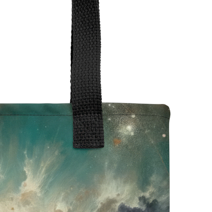 Abstract Art Tote Bag: Grounded Galaxy