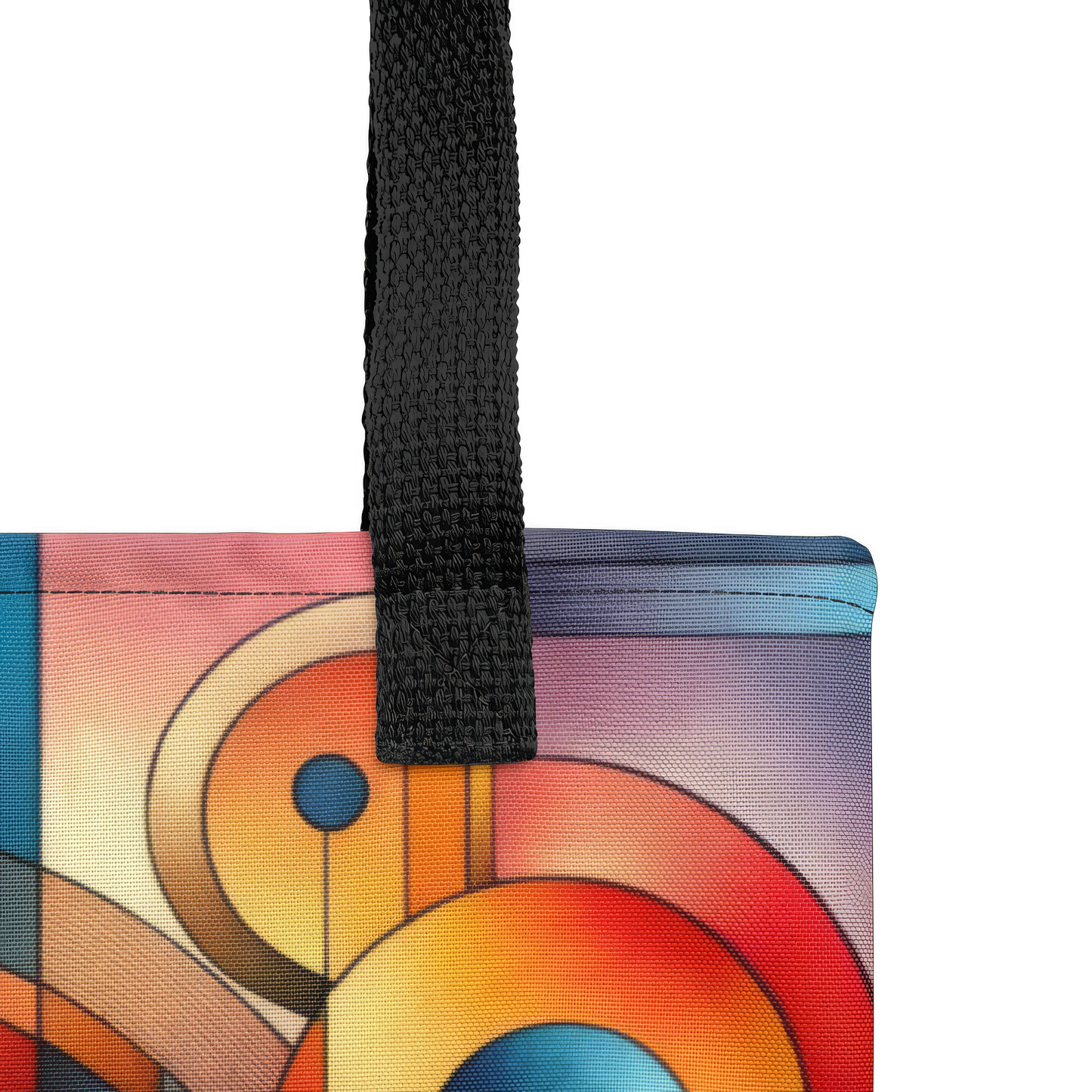 Abstract Art Tote Bag: Synthesis Spectrum