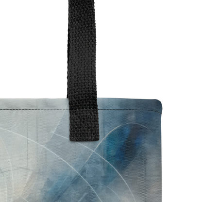 Abstract Art Tote Bag: Contemplative Convergence