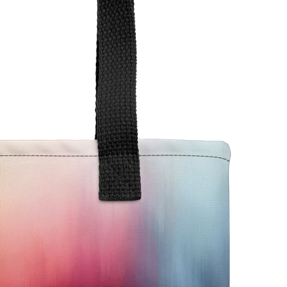 Abstract Art Tote Bag: Evolving Spectrum