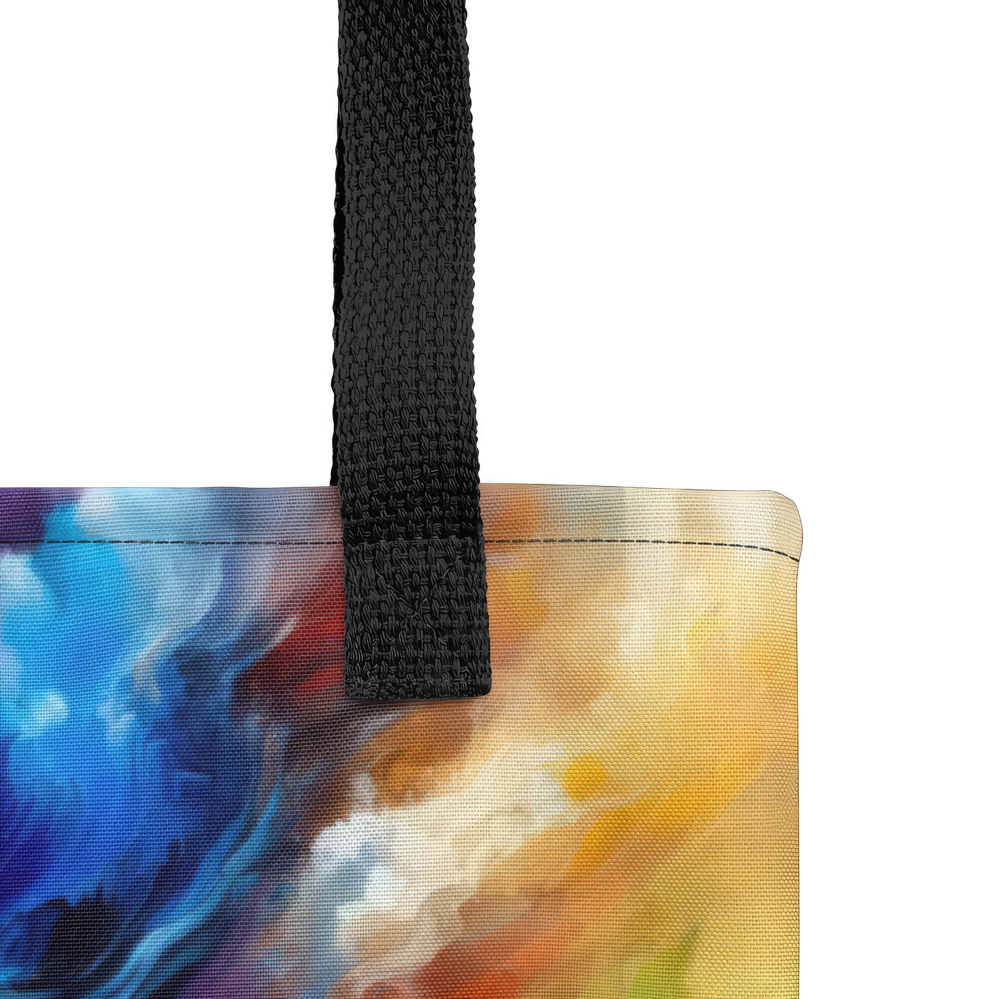 Abstract Art Tote Bag: Exploration Spectrum