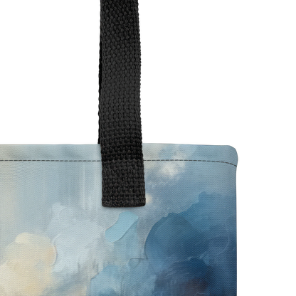 Abstract Art Tote Bag: Horizon of Tomorrow