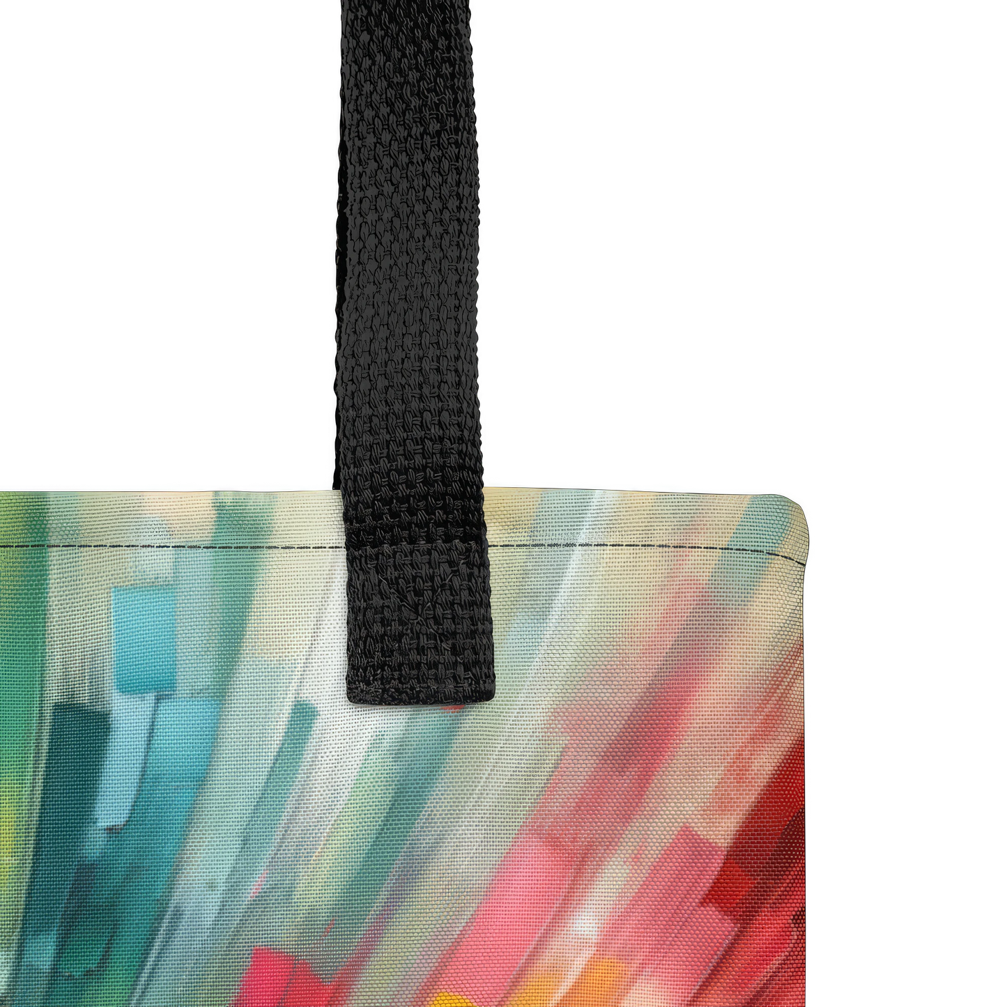 Abstract Art Tote Bag: Empowerment Ethos