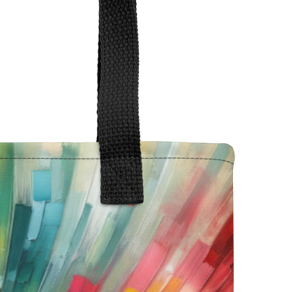 Abstract Art Tote Bag: Empowerment Ethos