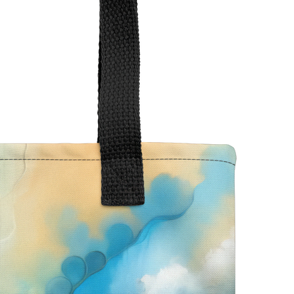 Abstract Art Tote Bag: Evolving Essence