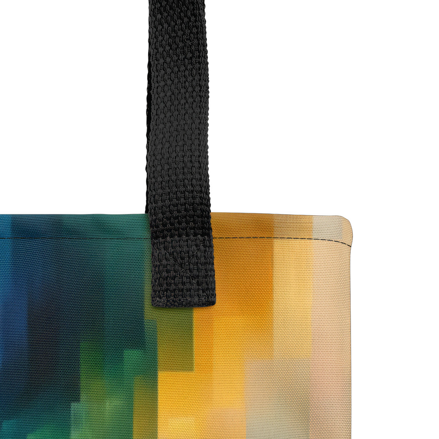 Abstract Art Tote Bag: Synthesized Spectrum