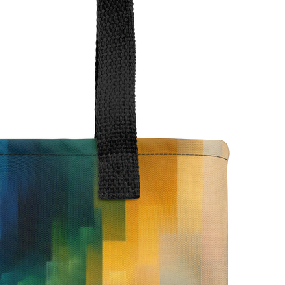 Abstract Art Tote Bag: Synthesized Spectrum