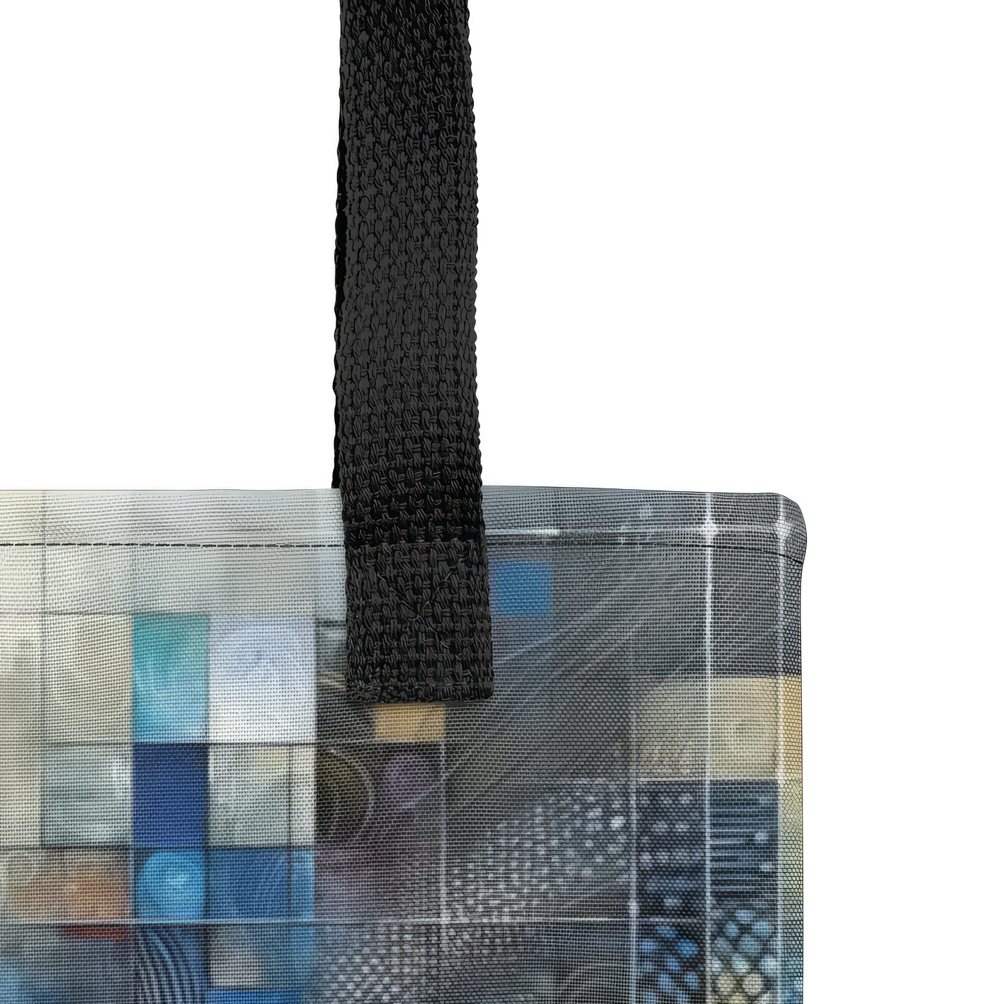 Abstract Art Tote Bag: Confluence of Insights