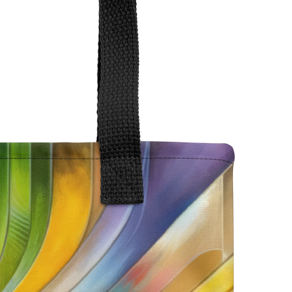 Abstract Art Tote Bag: Evolutive Spectrum