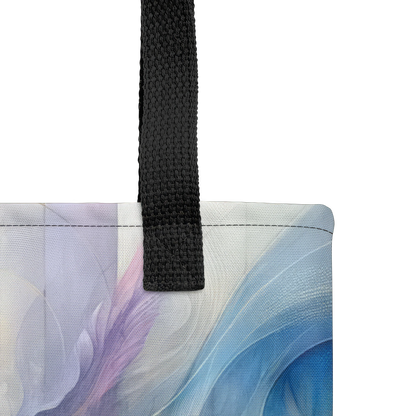 Abstract Art Tote Bag: Resonance of Realms