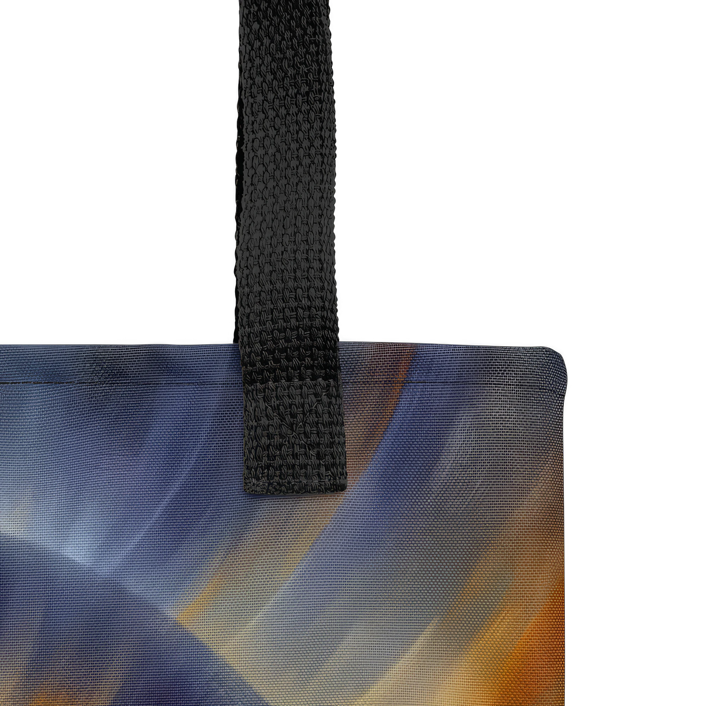 Abstract Art Tote Bag: Radiance of Compassion