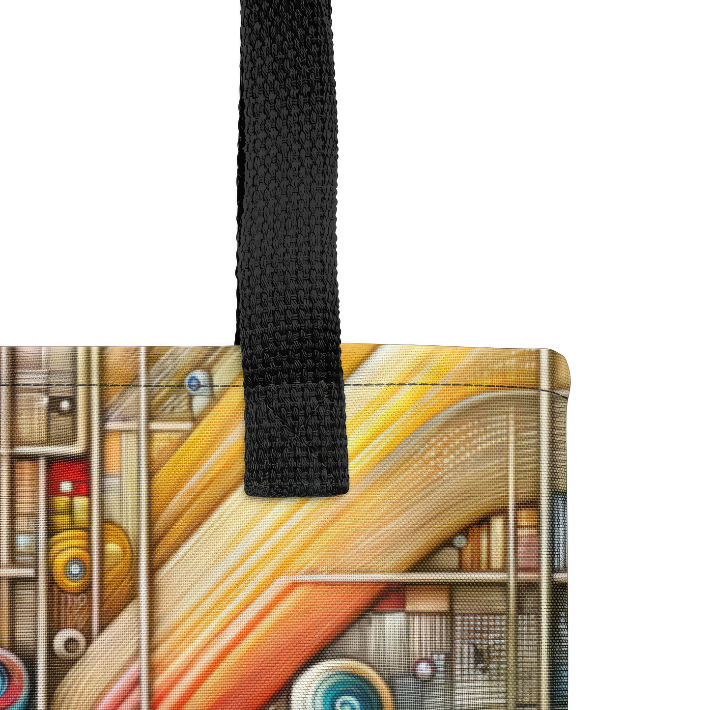 Abstract Art Tote Bag: The Connected Tapestry