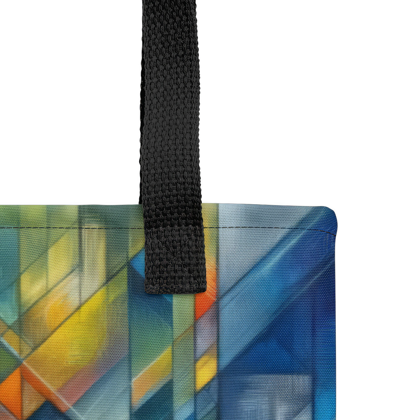 Abstract Art Tote Bag: Threshold of Integration