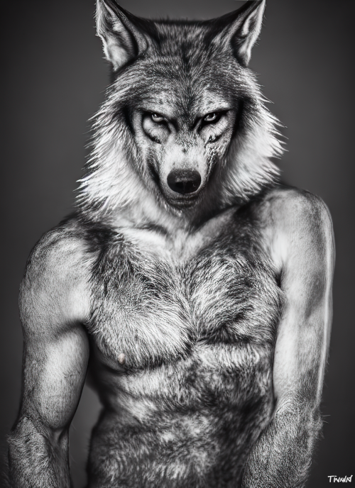 Portraits of Female Creatures - Werewolf: Digital Download