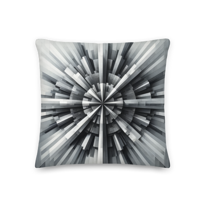 Abstract Art Pillow: Precision Pulse