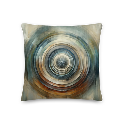 Abstract Art Pillow: Resolved Resonance