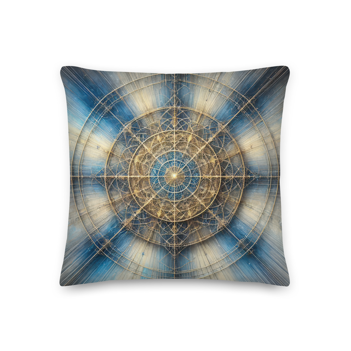 Abstract Art Pillow: Focused Interlude