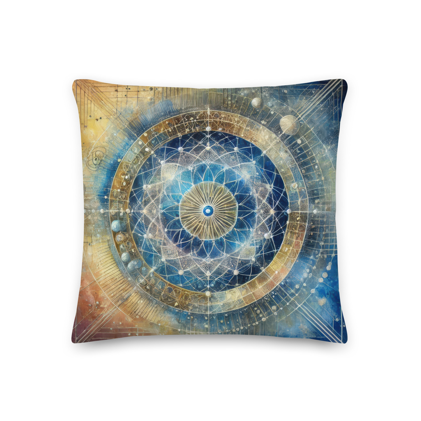 Abstract Art Pillow: Unified Continuum