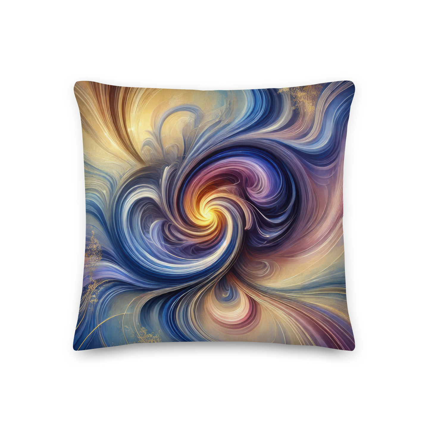 Abstract Art Pillow: Unified Symphony