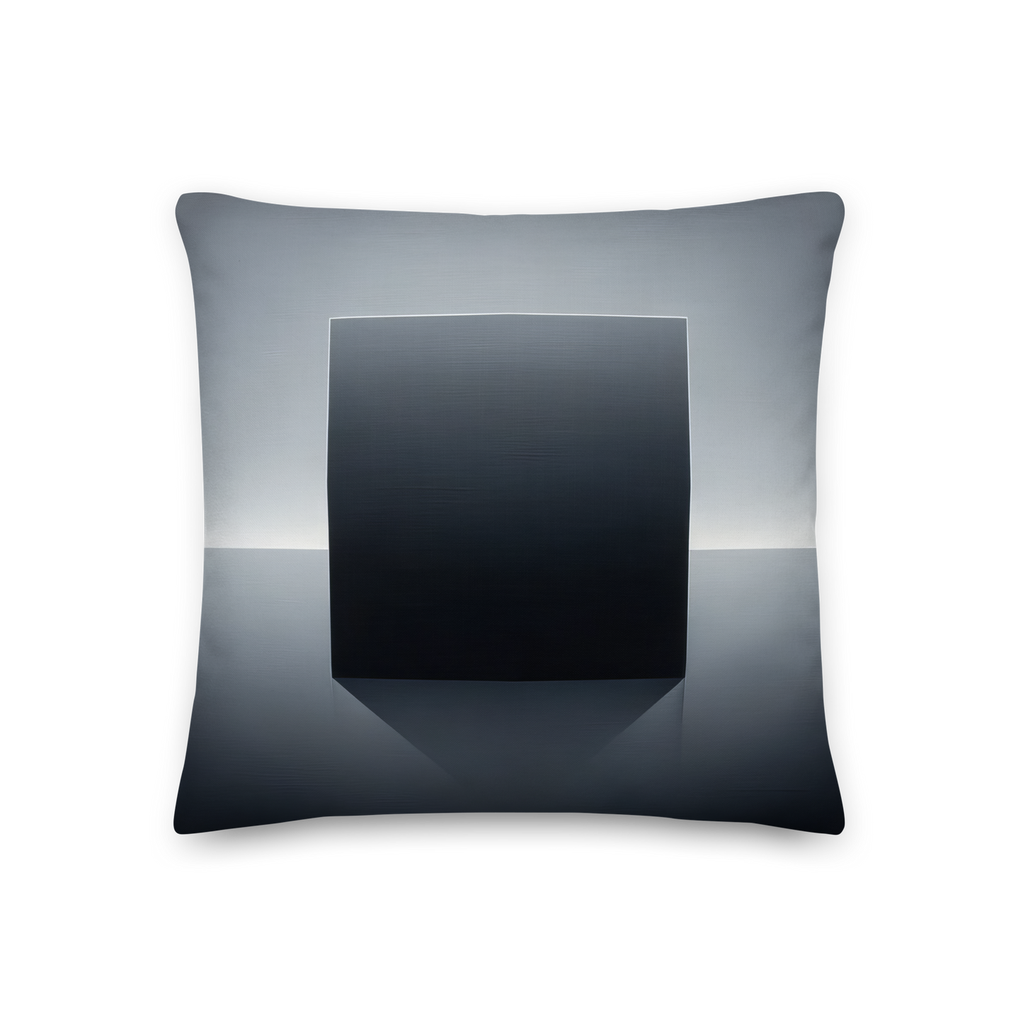 Abstract Art Pillow: Strategic Silence