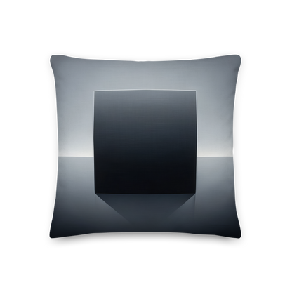 Abstract Art Pillow: Strategic Silence